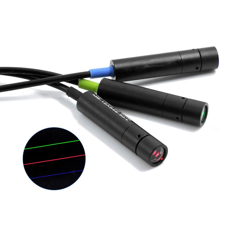 パウエルレンズ 520nm 緑色 線形レーザービーム 調節可能な焦点 ポジショニングライト